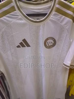 Al Nassr White Jersey. 2026/27 Season Jersey