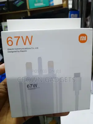 Xiaomi 67W Turbo Charge Adapter With USB-C Charging Cable