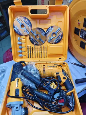 Coofix Combo Kit ( 4.5" Grinder + Impact Drill)