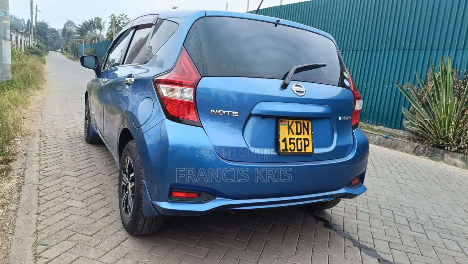 Nissan Note 2017 Blue