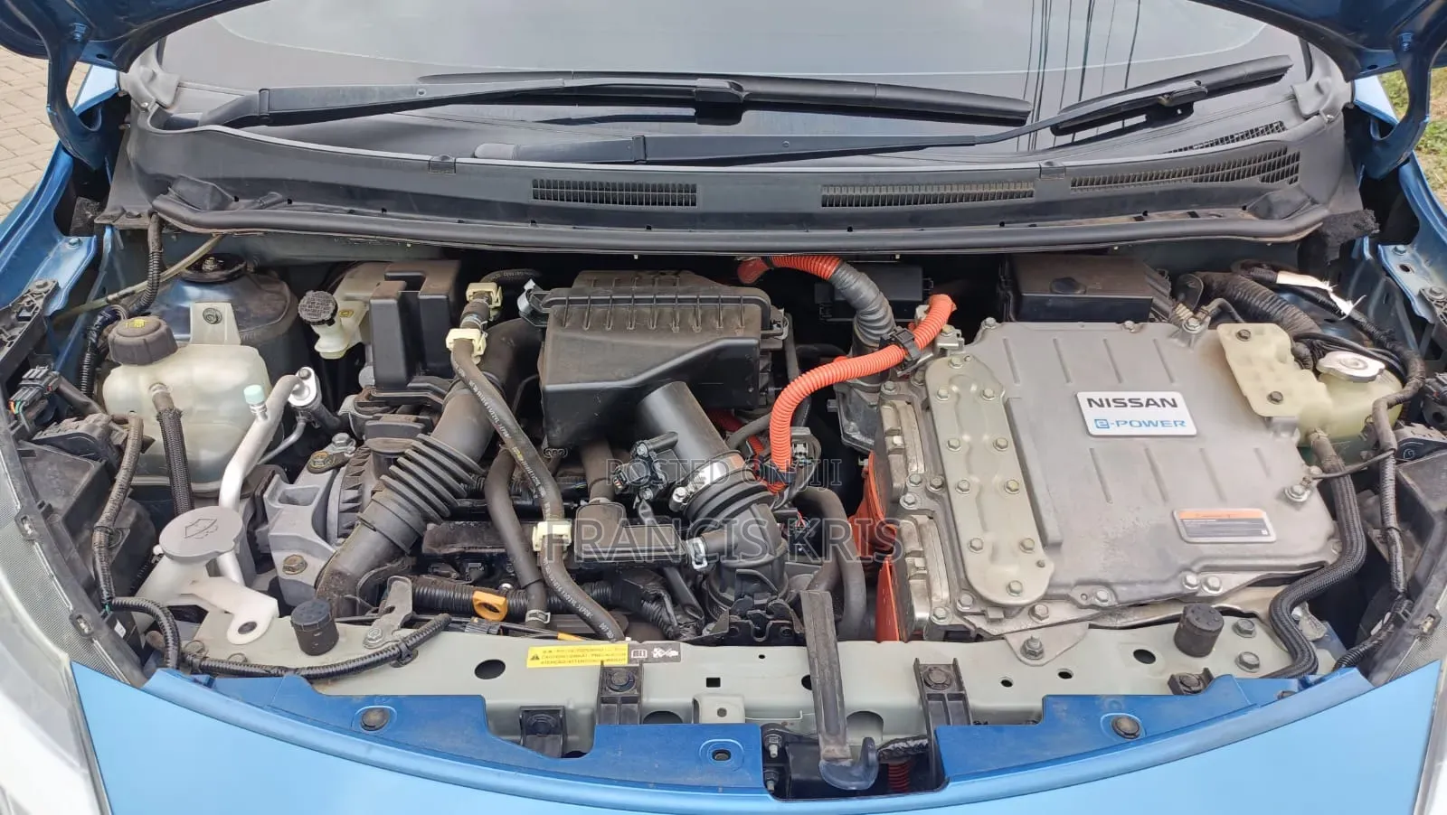 Nissan Note 2017 Blue