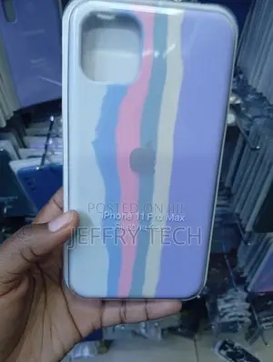 Silicone Case for the iPhone 11 Pro Max Features a Pastel-Colored