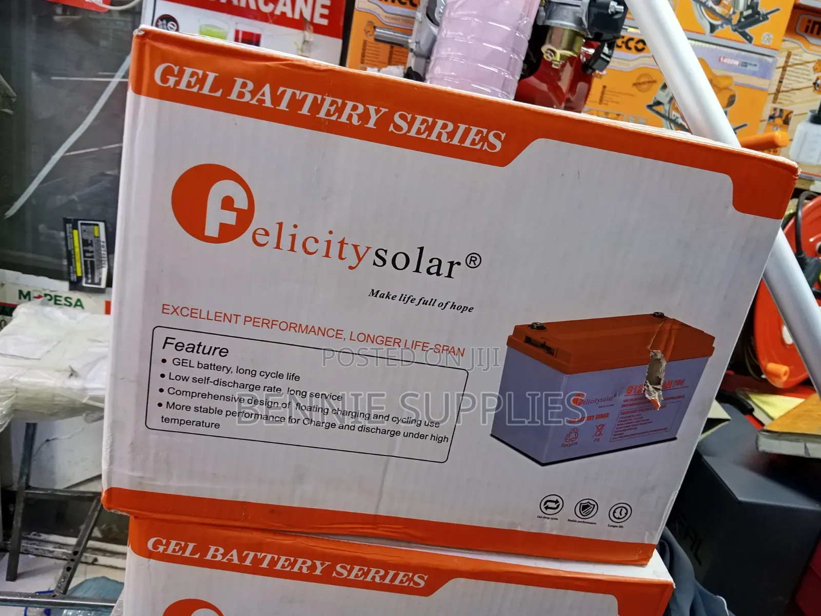 Best 100ah Felicity Gel Battery