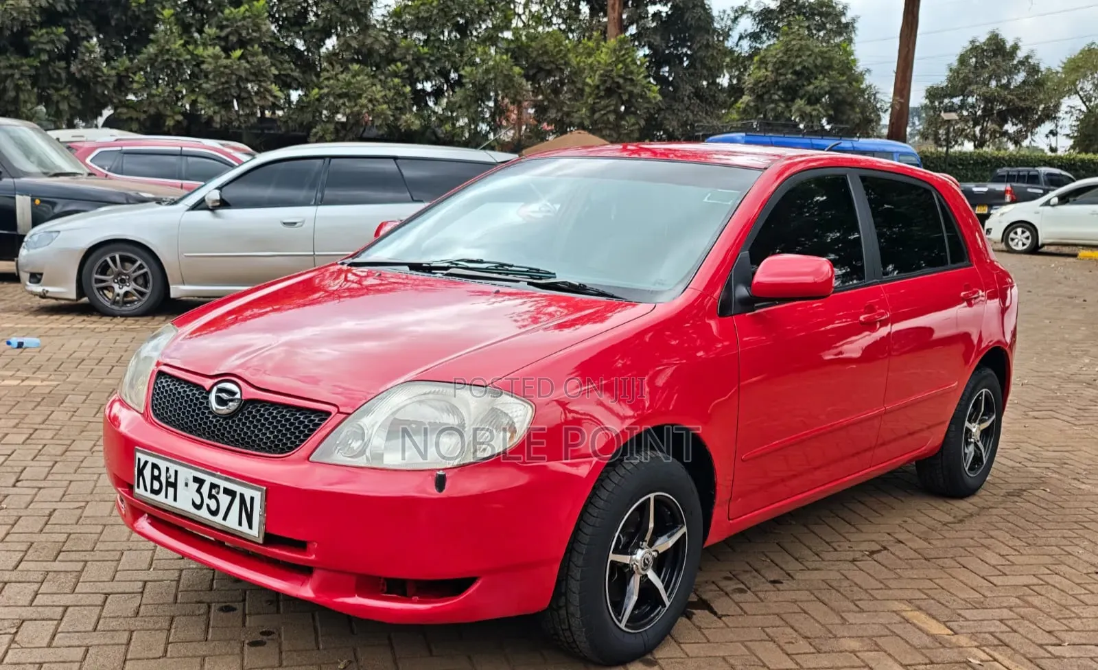 Toyota Allex 2003 Red