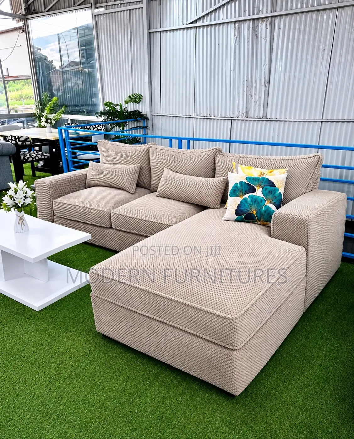 Brevano Luxe 6 Seater L Sofa,L Shaped Sofa