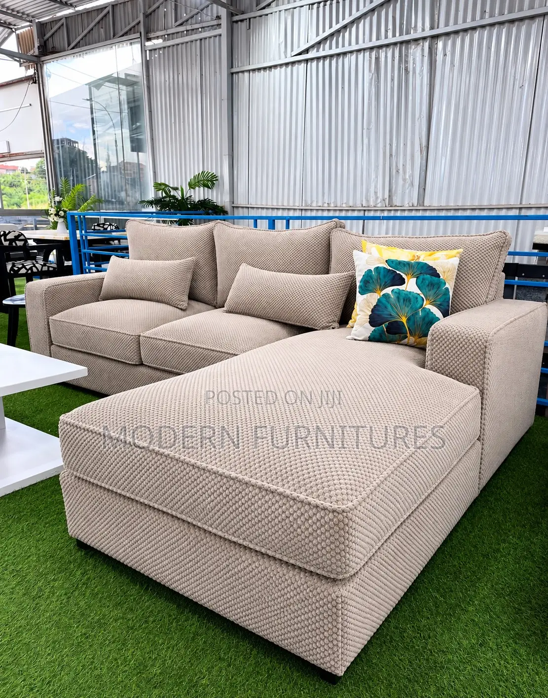 Brevano Luxe 6 Seater L Sofa,L Shaped Sofa