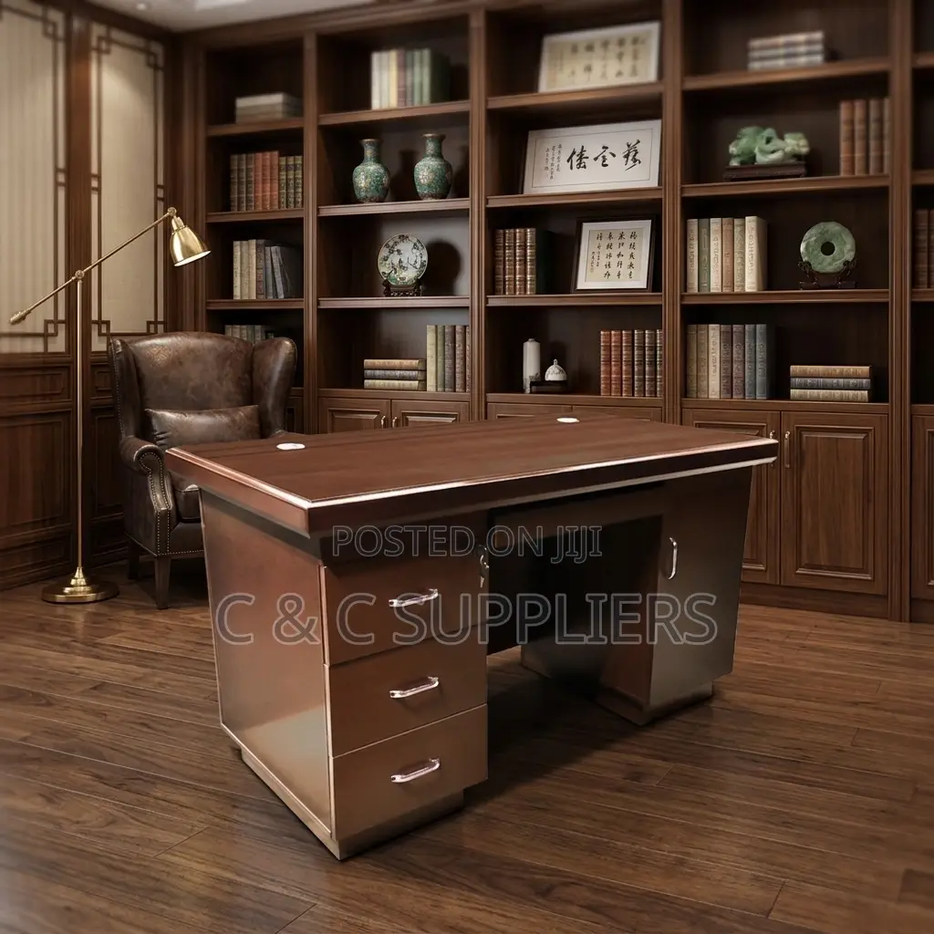 Mahogany Executive Work Table – 1200mm