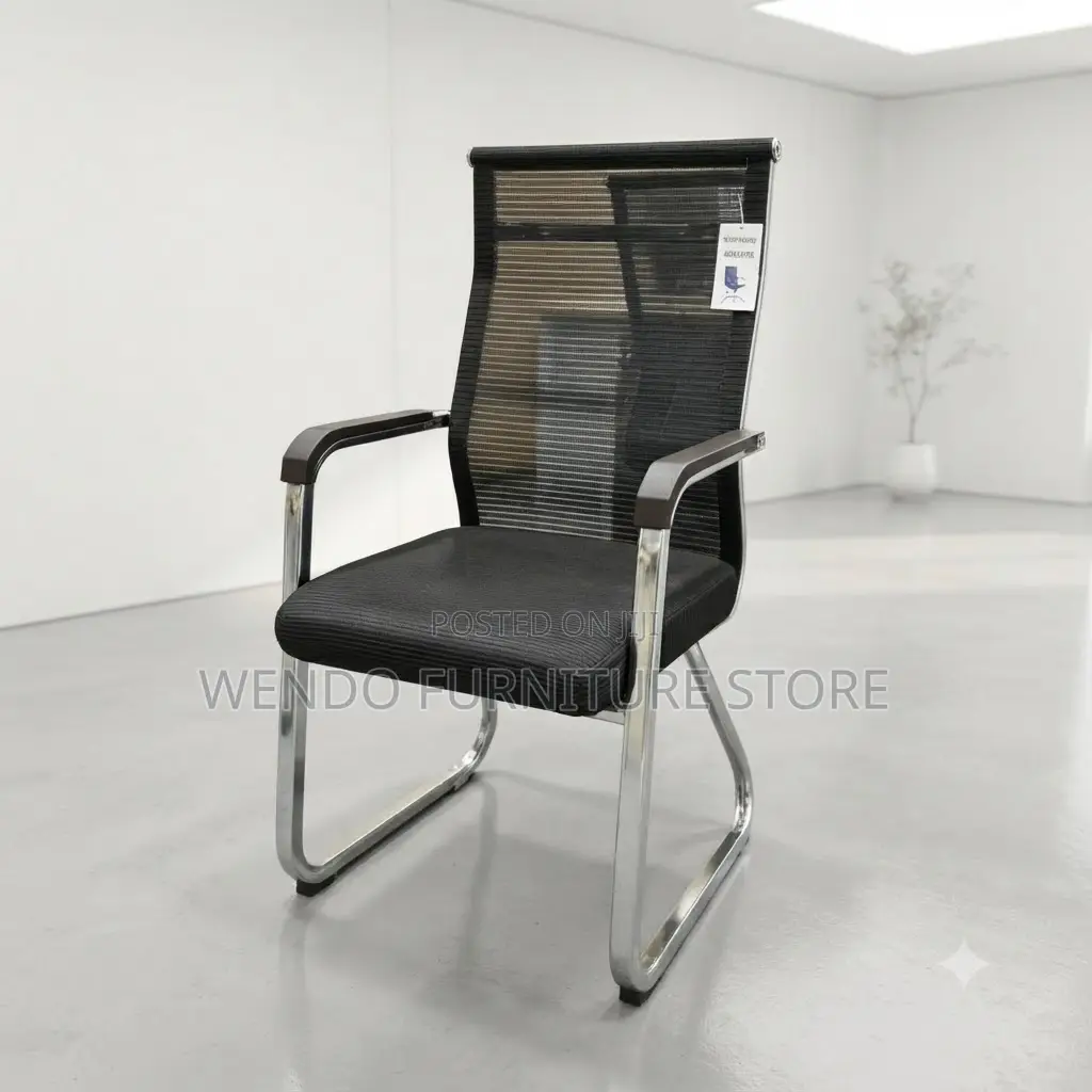 Office Chairs; Mid Mesh Backrest Visitors Seat