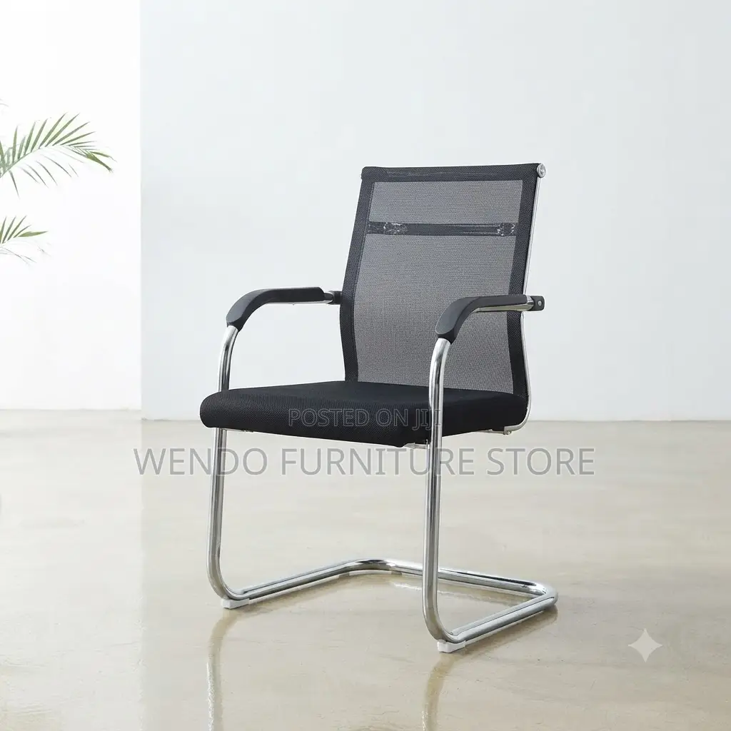 Office Chairs; Mid Mesh Backrest Visitors Seat