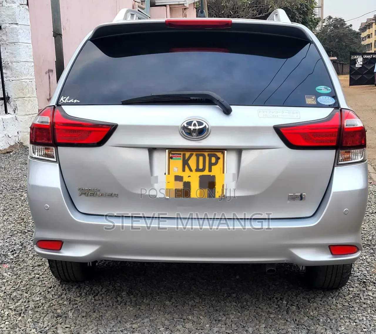 Toyota Corolla Fielder 2016 Silver