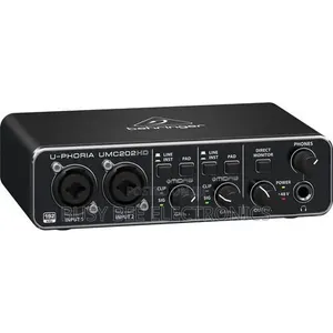 Behringer UMC202HD 2x2 Desktop USB Audio Interface