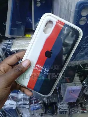 Vertical Stripe Silicone Case Custom-Tailored for the Apple iPhone XS