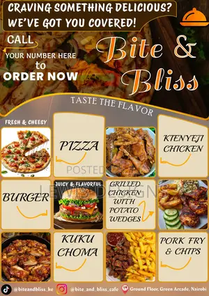 Professional Food Flyers and Restaurant Menu Designs