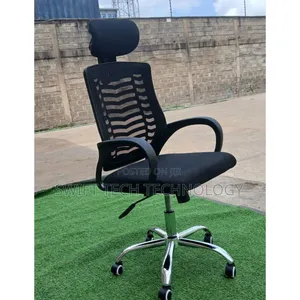 Office Chair/Secretarial Mesh Office Chair With Headrest