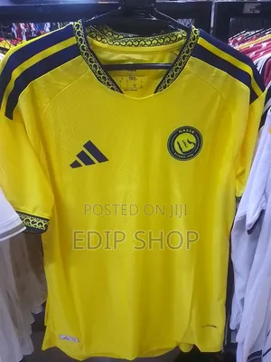 Player Version Al Nassr Home Kit Jersey New Season