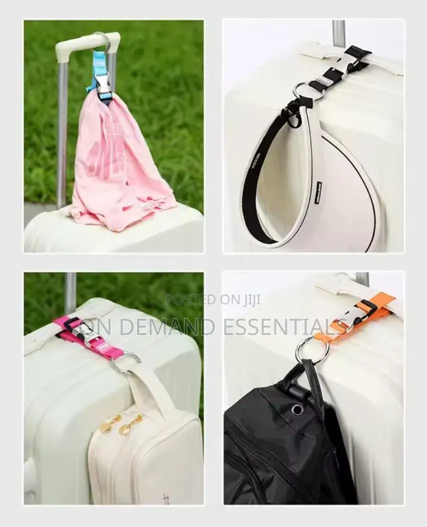 Hands Free Luggage Straps Add a Baggage