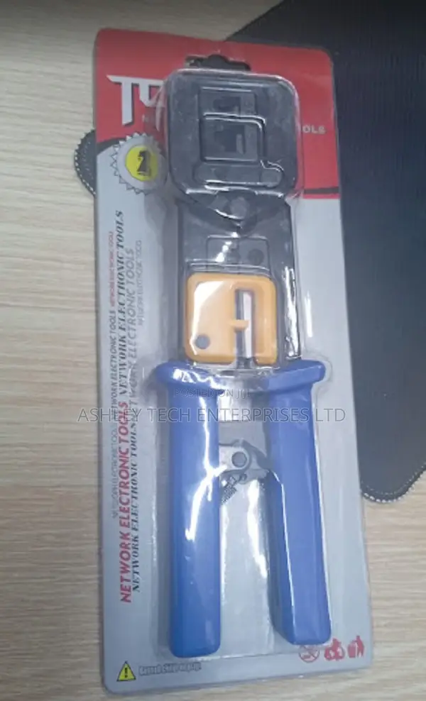 K Pass Through RJ45 Crimping Tool – Network Cable Crimper
