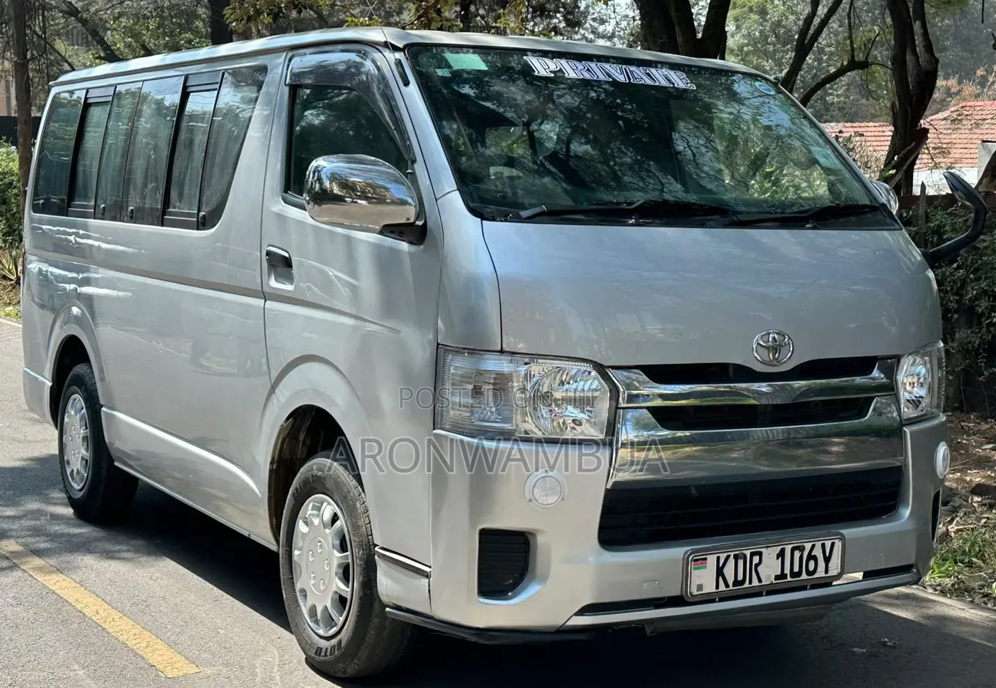 Toyota HiAce 2017 Silver