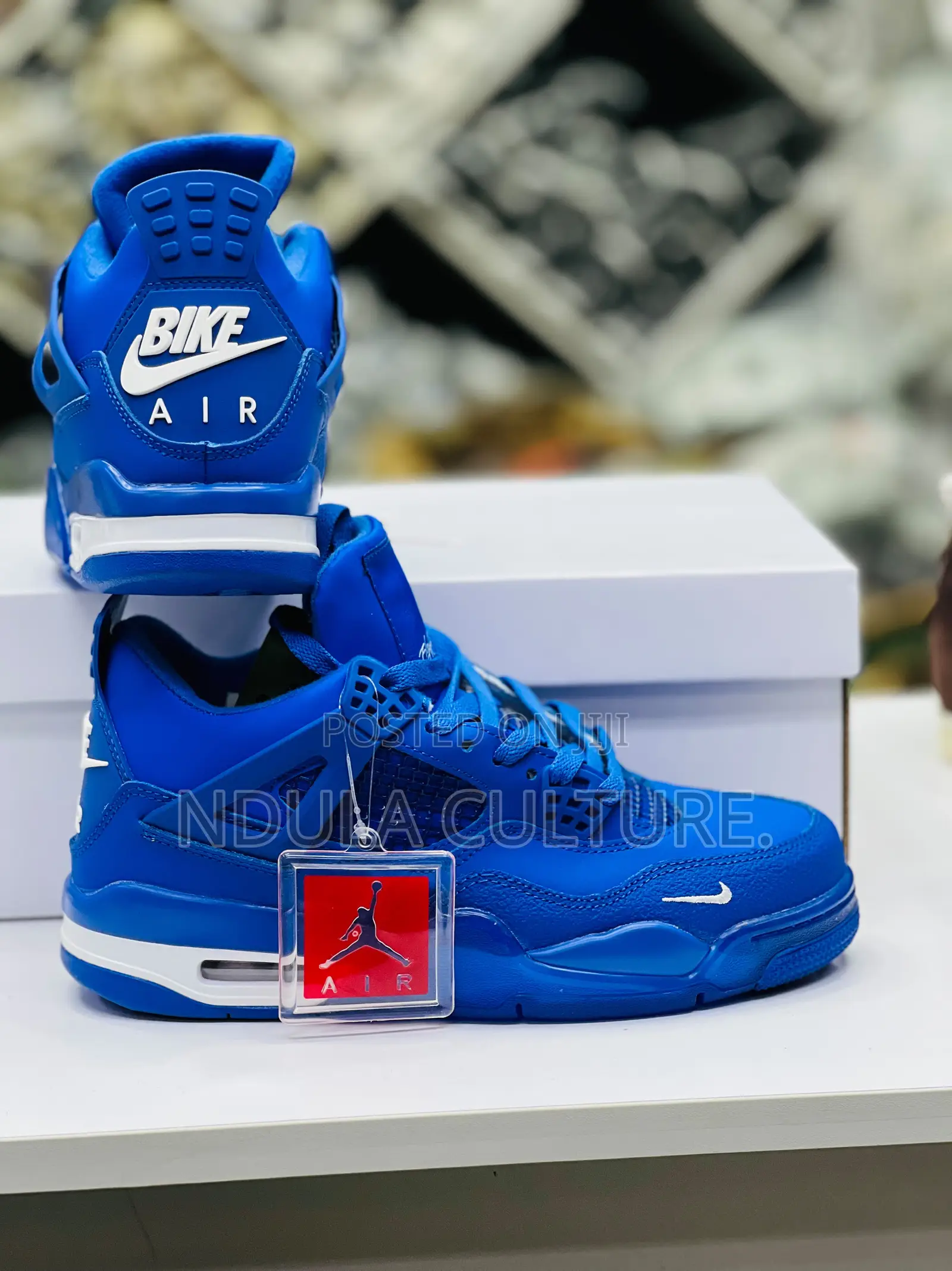Nigel Sylvester X Air Jordan 4 Royal Blue