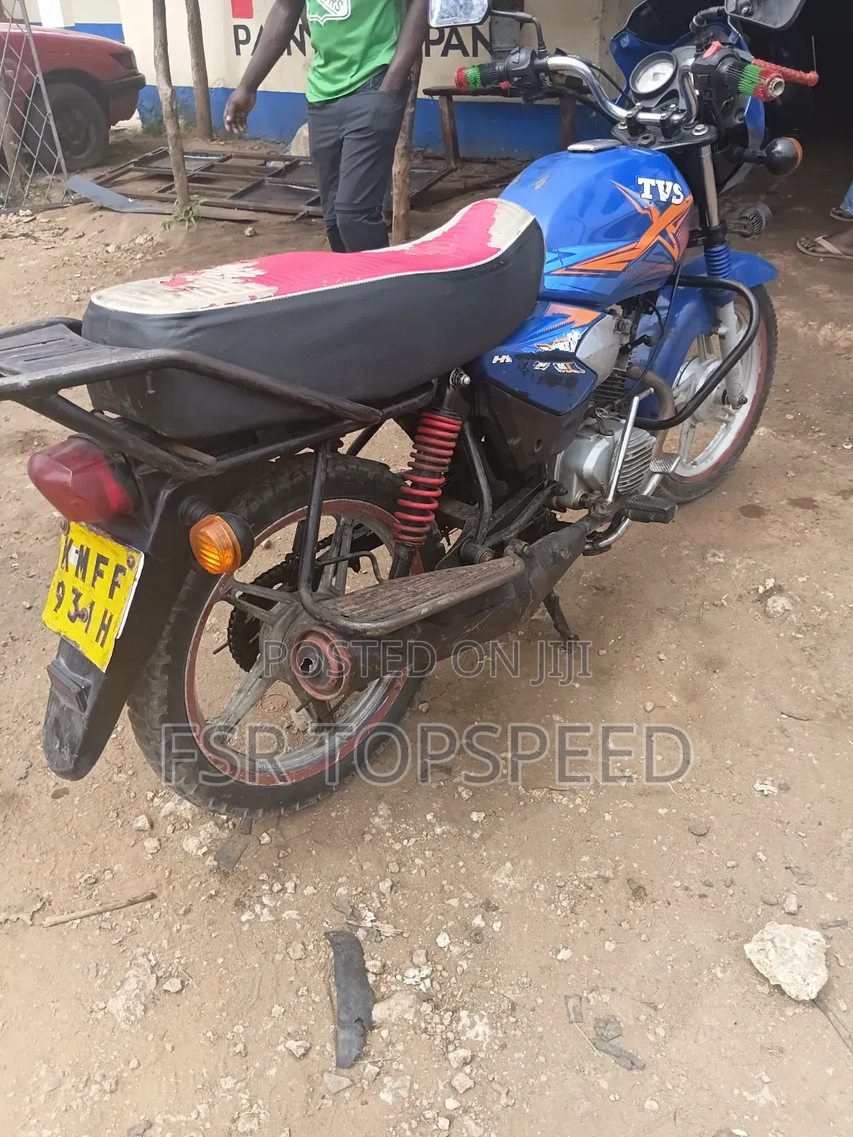 TVS HLX Plus ES 2022 Blue