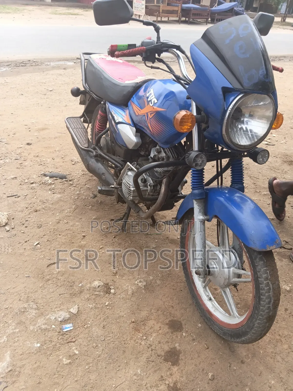 TVS HLX Plus ES 2022 Blue