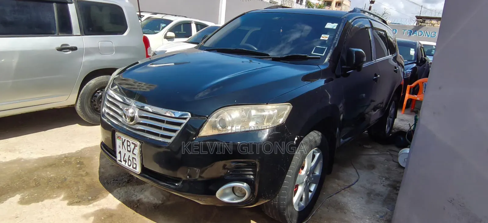 Toyota Vanguard 2011 Black