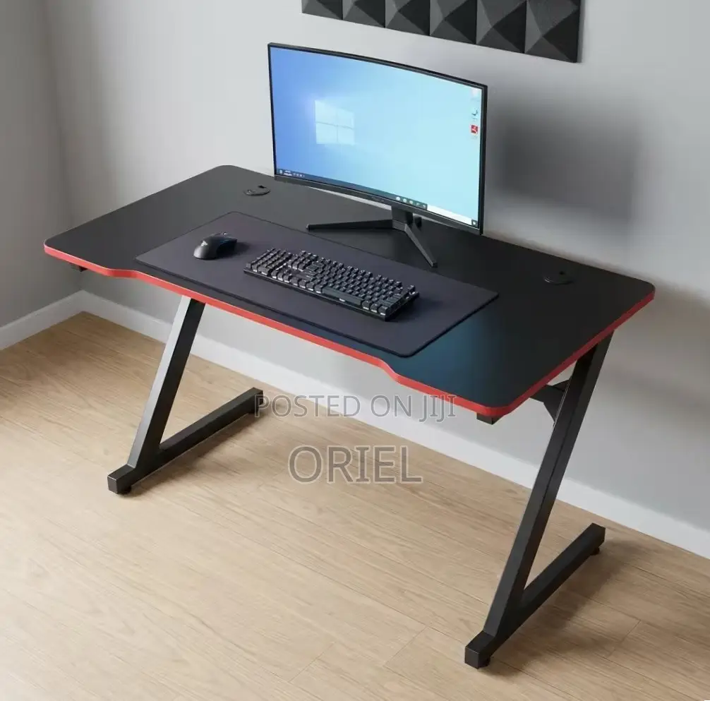 Office Desk : 1400mm Black Computer Desk