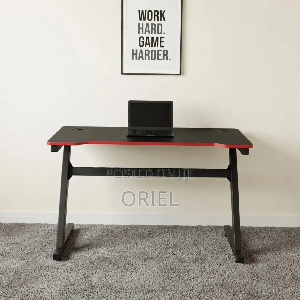 Office Desk : 1400mm Black Computer Desk
