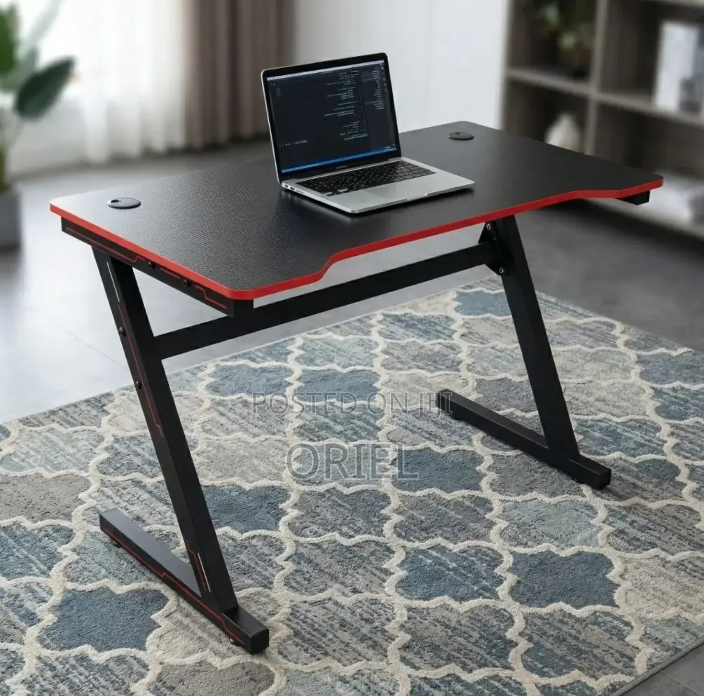 Office Desk : 1400mm Black Computer Desk