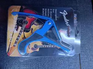 Electric Blue Trigger Guitar Capo