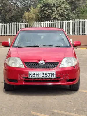 Toyota Corolla RunX 2003 Red