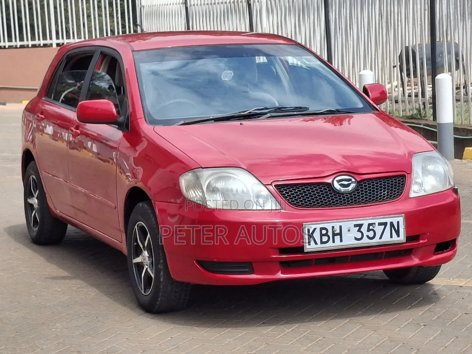Toyota Corolla RunX 2003 Red