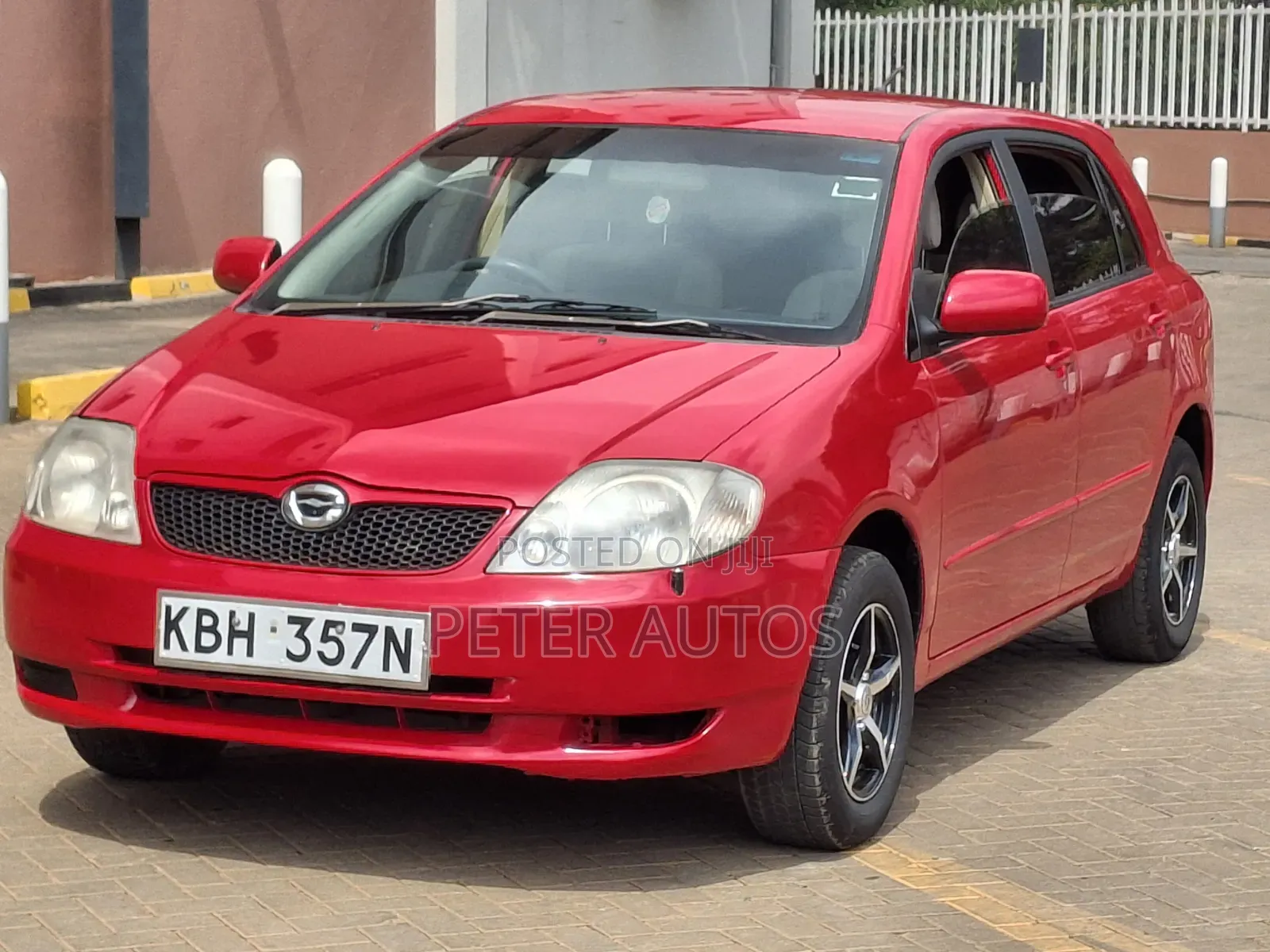 Toyota Corolla RunX 2003 Red