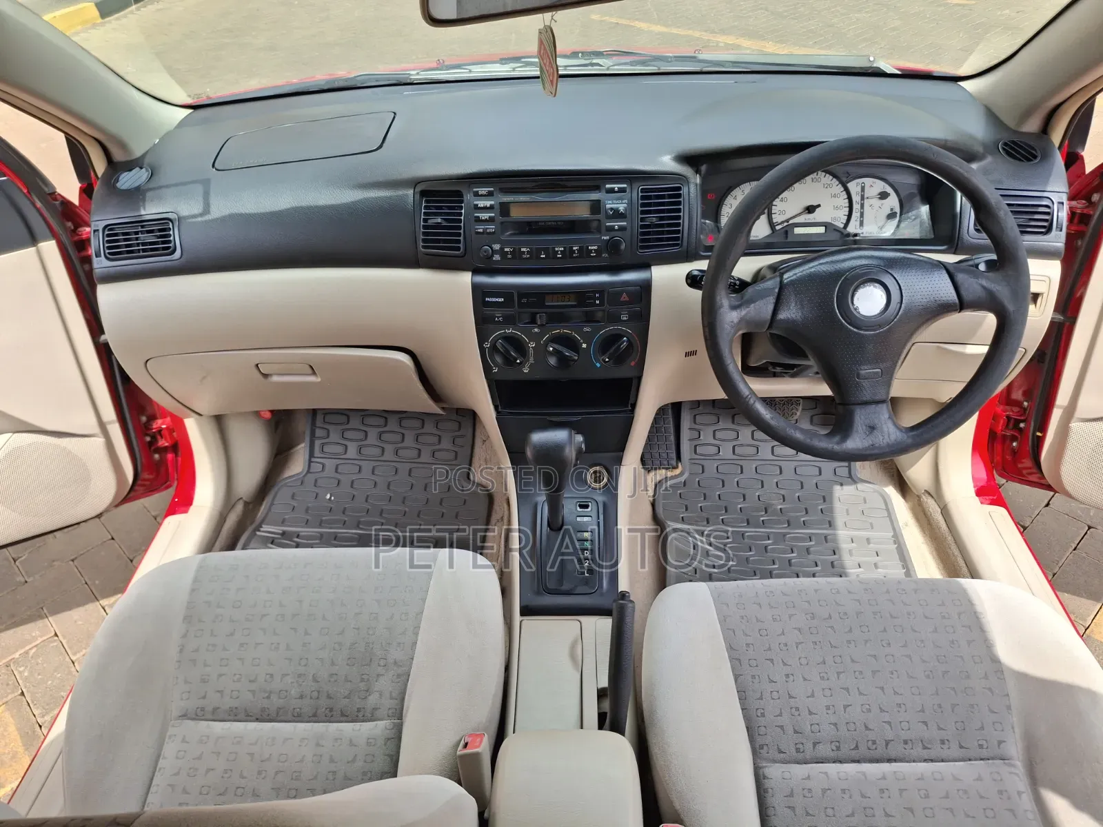 Toyota Corolla RunX 2003 Red