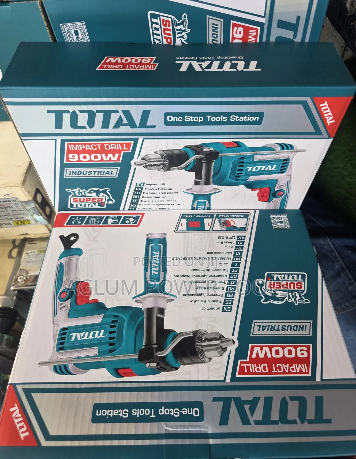 Total Impact Drill 900w With Hammer