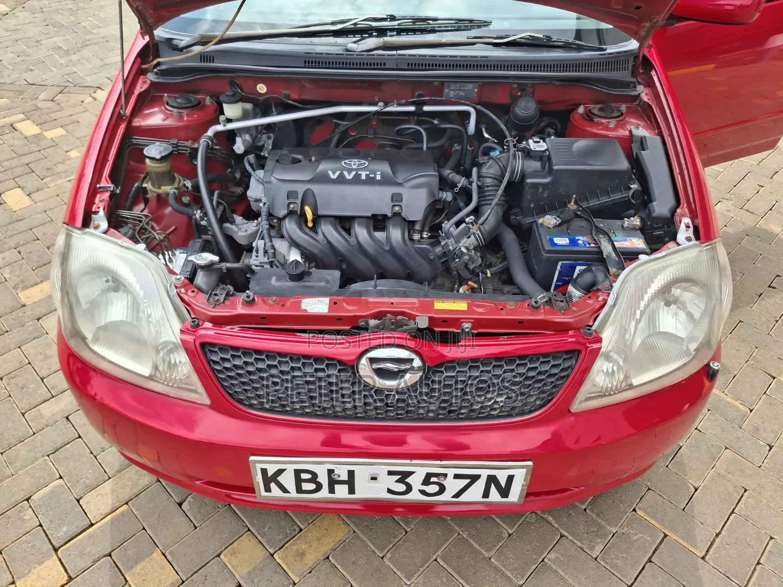 Toyota Corolla RunX 2003 Red
