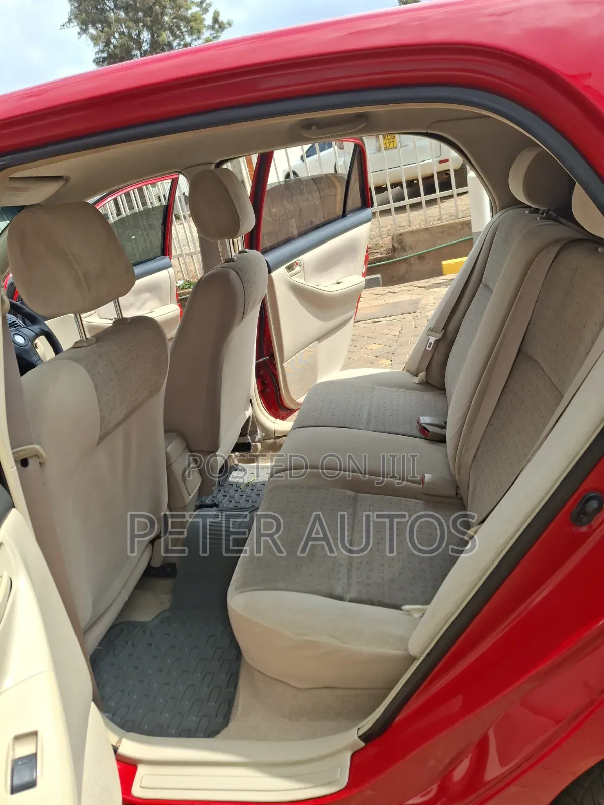 Toyota Corolla RunX 2003 Red