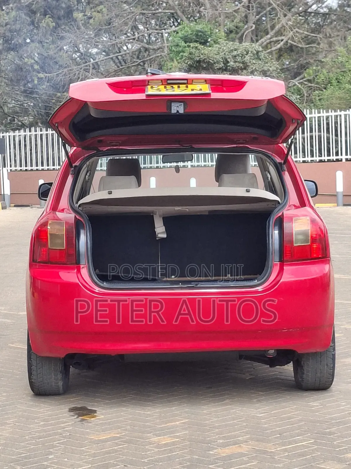 Toyota Corolla RunX 2003 Red