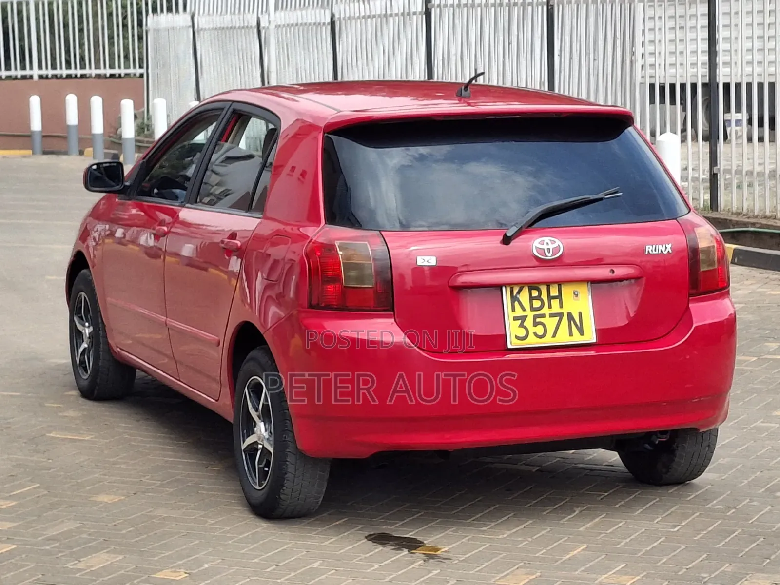 Toyota Corolla RunX 2003 Red