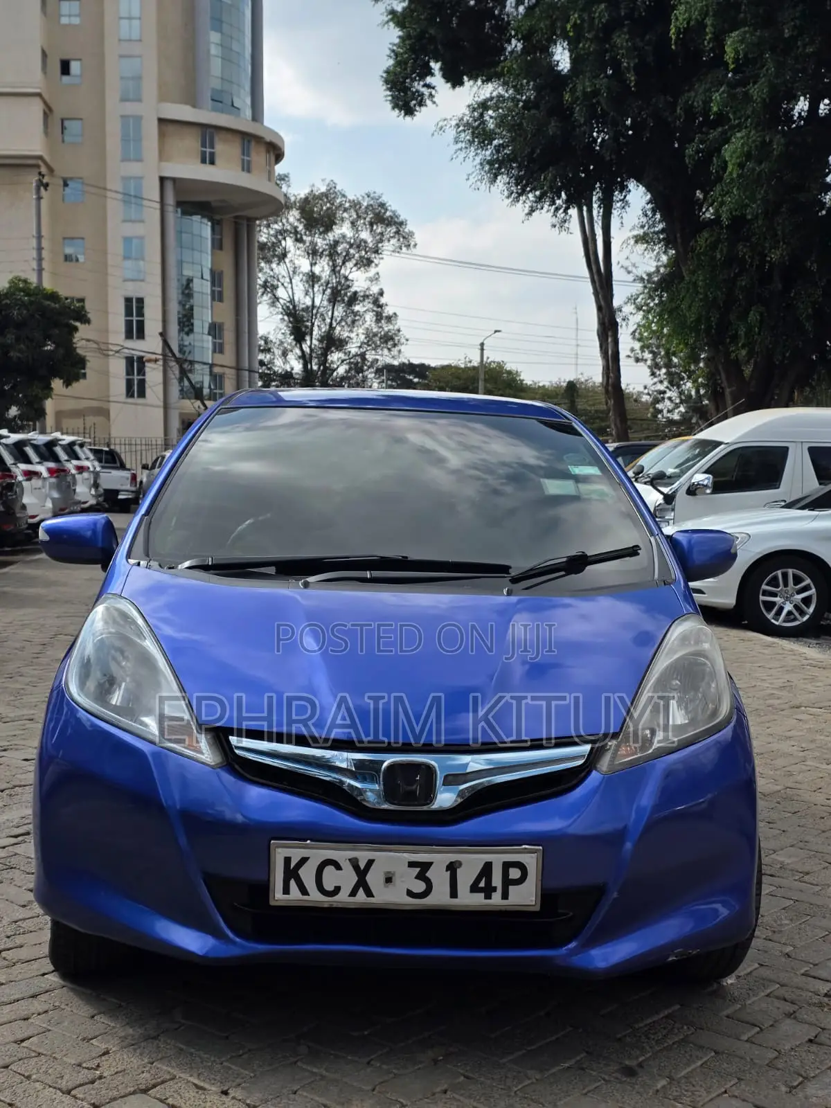 Honda Fit 2012 Blue