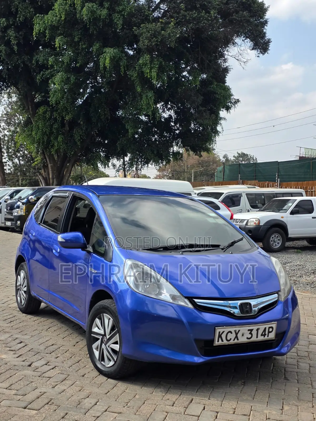Honda Fit 2012 Blue