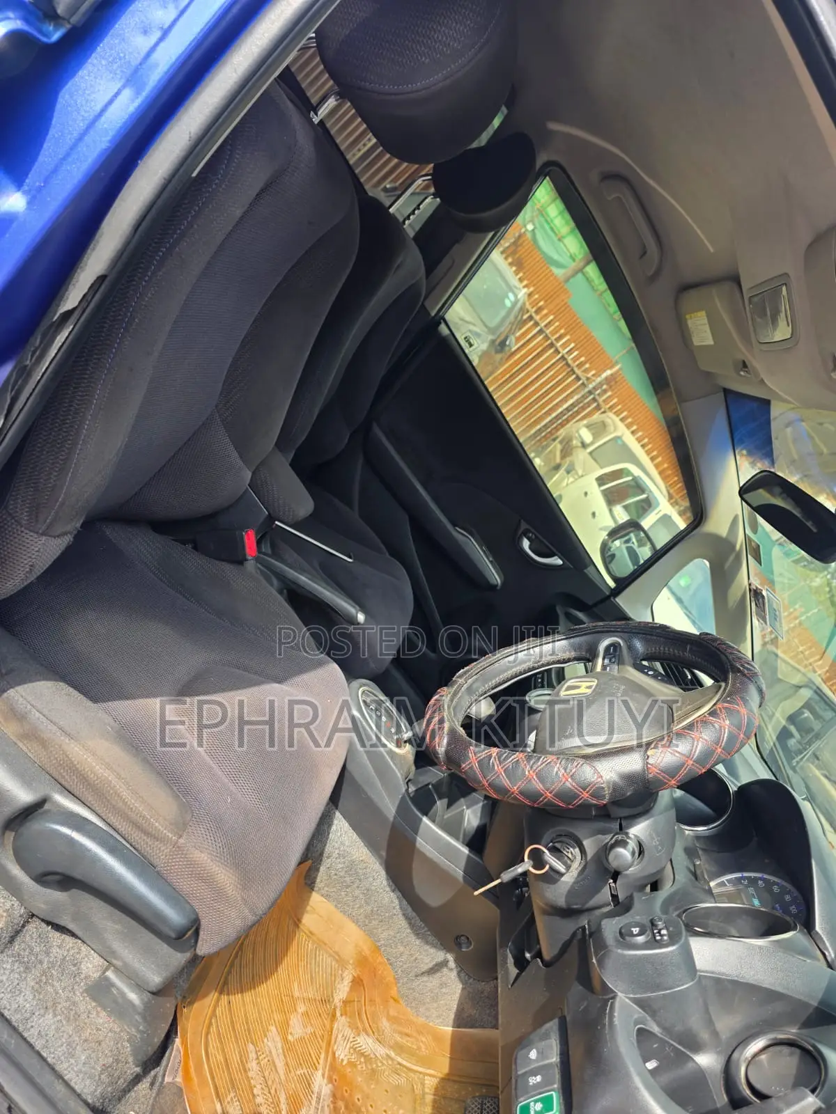Honda Fit 2012 Blue