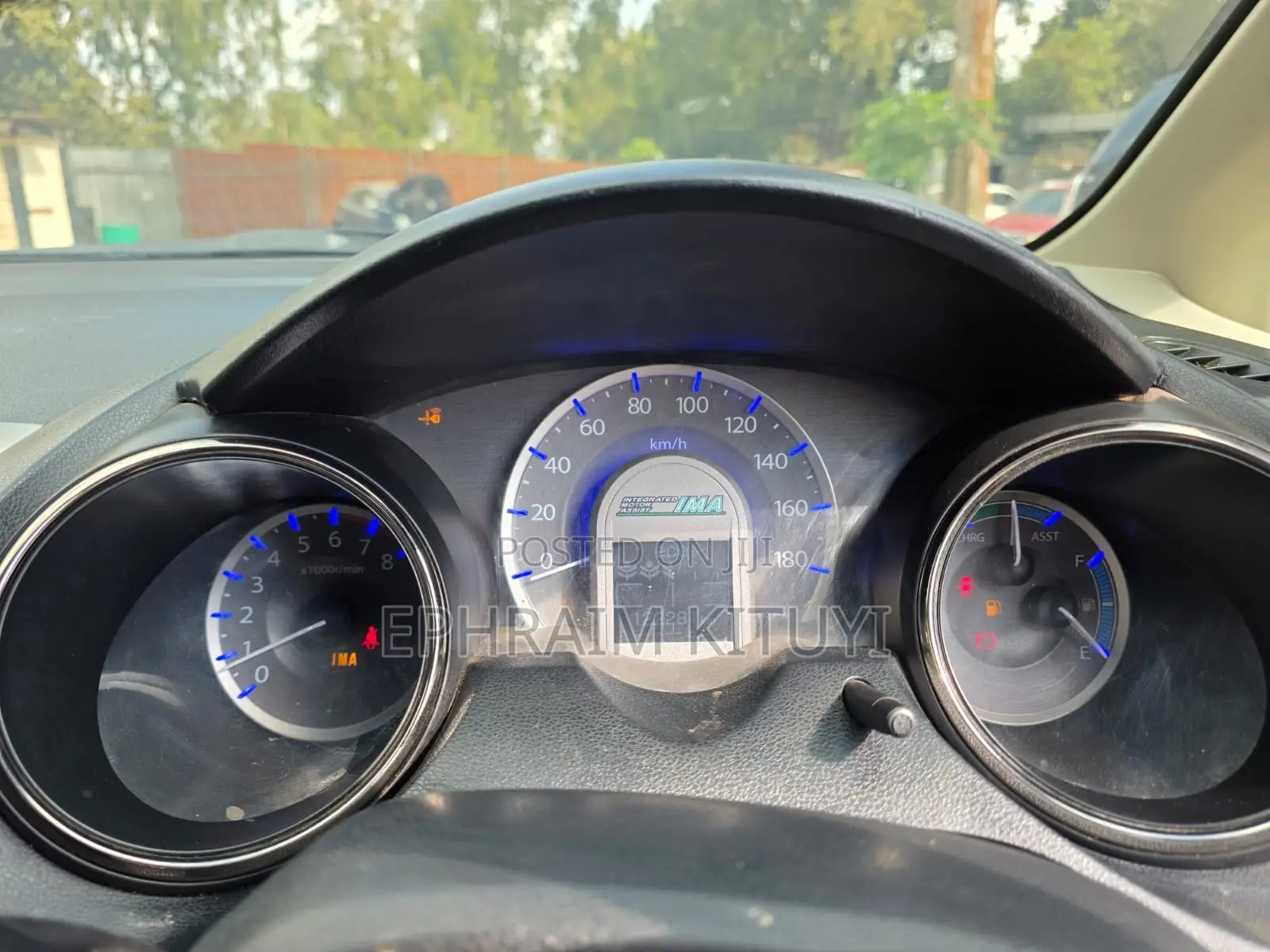 Honda Fit 2012 Blue