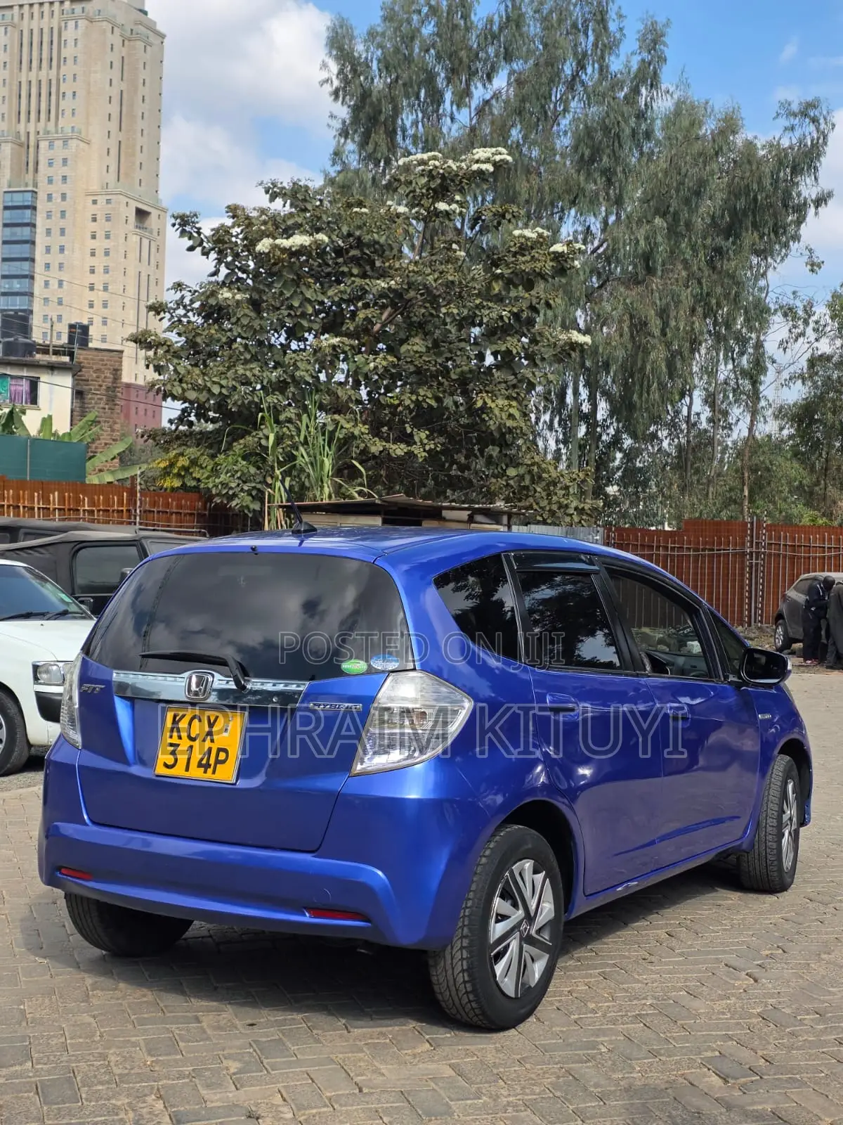 Honda Fit 2012 Blue