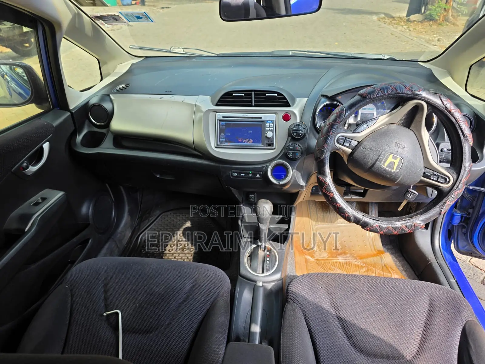Honda Fit 2012 Blue