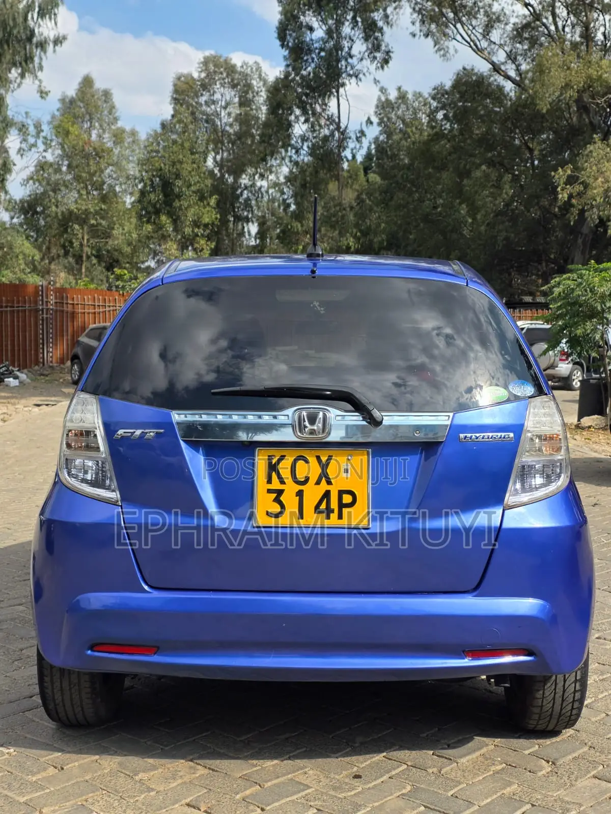 Honda Fit 2012 Blue