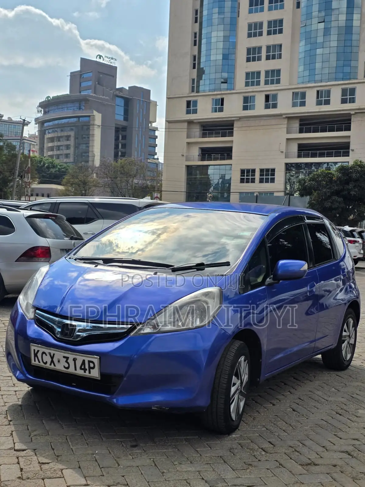Honda Fit 2012 Blue