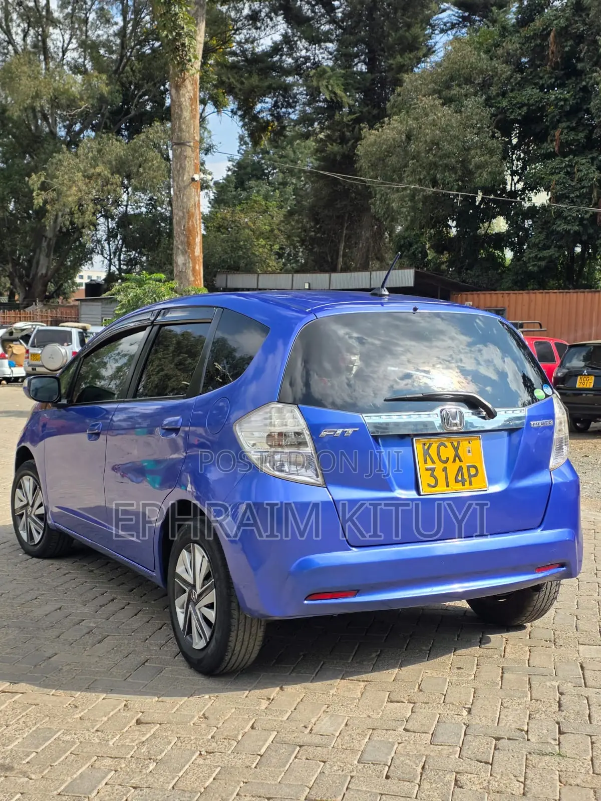 Honda Fit 2012 Blue