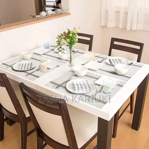 Elegant 6Pcs Table Mats + Runner