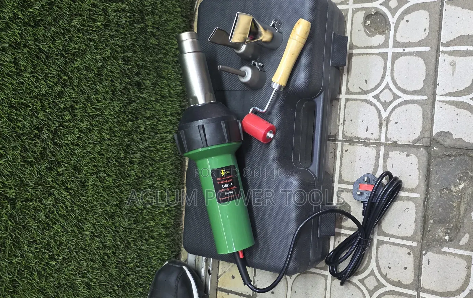 Hot Air Gun Electric Plastic Welder 1600W